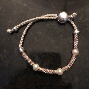 Links of London Girl’s Sterling and Pearl Bracelet